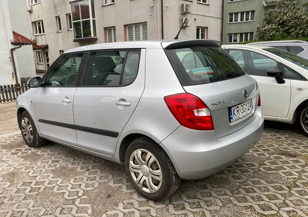 Skoda Fabia cena 9900 przebieg: 196041, rok produkcji 2013 z Kraków małe 92